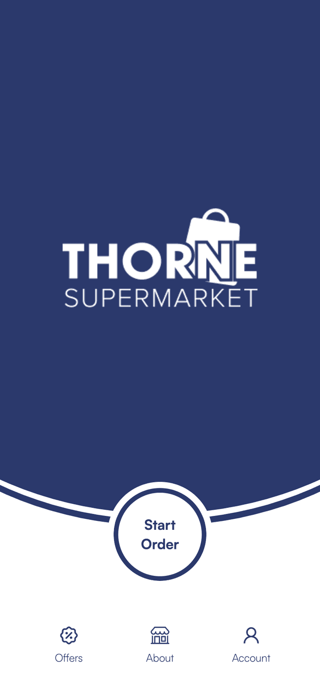 Mobile App Homepage